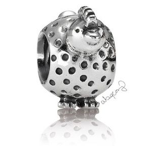EUC Pandora 790302 Sterling Silver Chicken Little Charm - RETIRED